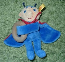 Steiff Greifling Prinz Maari Käfer Marienkäfer Knopf Fahne ca 15 cm