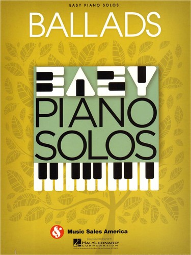 Easy piano solos ballads - piano, 22