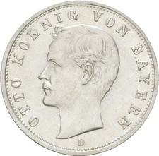 Bayern 2 Mark König Otto 1902