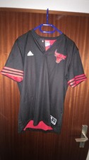 Chicago Bulls Shirt Größe L, Schwarz Rot