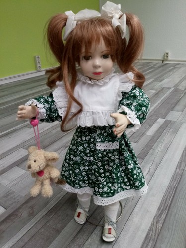 Porzellanpuppe handarbeit - porzellanpuppe,
