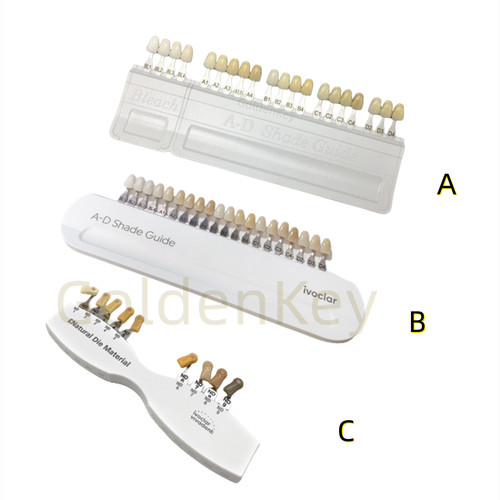 Dental teeth shade guide - teeth, ad