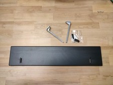 Miele 11662550 Sockelleiste schwarz für Unterbau Spülmaschine inkl. Anbauteile