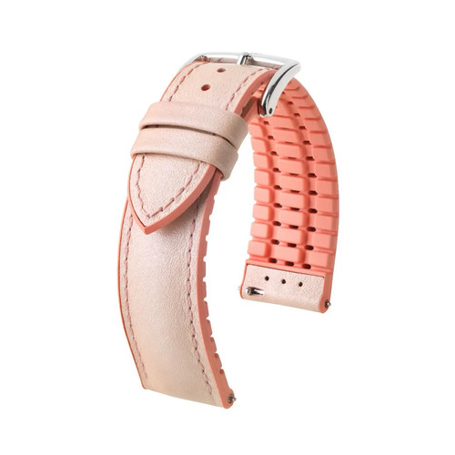 Uhrenarmband beige rosa - uhrenarmband,