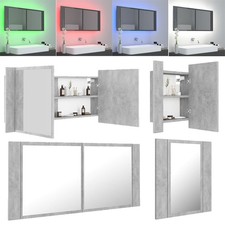 LED Spiegelschrank mit 2