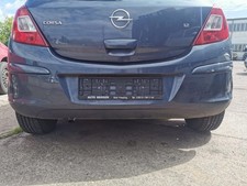 Opel Corsa D Stossfänger hinten Stoßstange 5 türer 4XU Metroblau Perl Z168