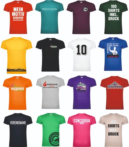 100 shirts inklusive 1x - t-shirts,
