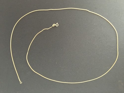 Feine dünne kette - feine, gold
