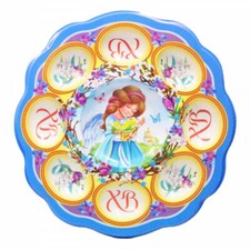 Tablett Teller für Ostereier Dekotablett Osterdeko Ostereierhalter 8 Eier 1 Brot