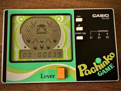 Casio lcd game 100 - casio, pg-100
