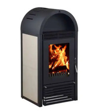 EuroTeplo Kaminofen wasserführend Marbella 12 kW Ofen Holz