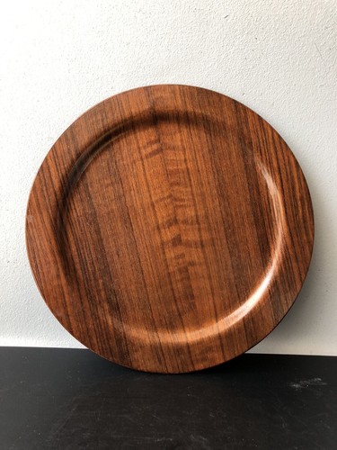 Vintage alter holzteller - vintage, le