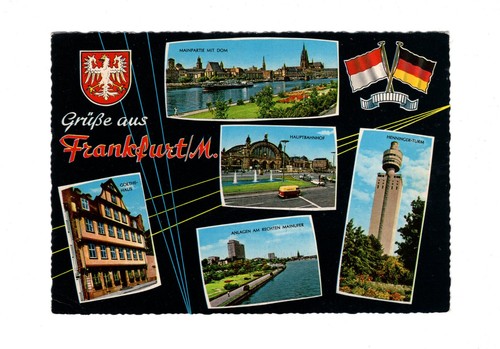 Ansichtskarte frankfurt - ansichtskarte,