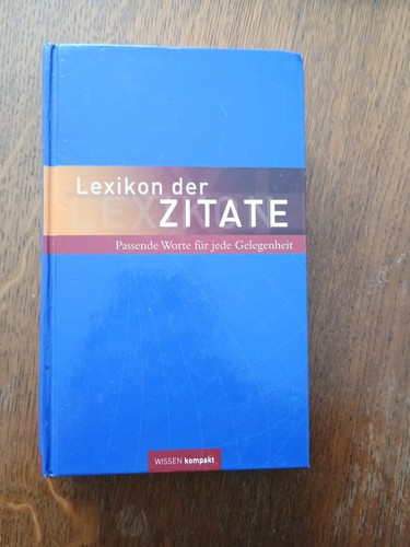 Lexikon der zitate - lexikon,