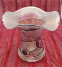 Kleine Vase, handgefertigt, Freiherr von Poschinger, ca. 15 cm hoch