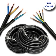 Gummischlauchleitung H05RR-F 2x1,5/3x1,5/5x1,5/3x1mm²Leichte Gummi Kabel Kupfer