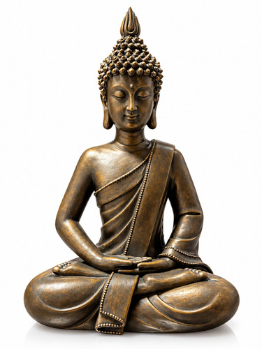 Buddha statue braun 26cm - statue,