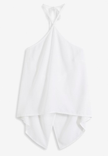 Neckholder blusentop 44 - gr.,