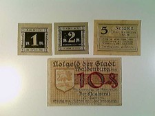 Notgeld stadt waldenburg - stadt, i