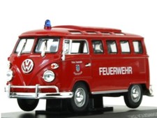 VW Volkswagen Microbus T1 - 1962 - Firetruck - YATMING 1:43