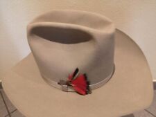 Westernhut Resistol Houston  Neu,  7 3/8  XXX Beaver beige 