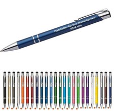 100x Metallkugelschreiber