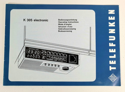 Telefunken 305 radio - telefunken,