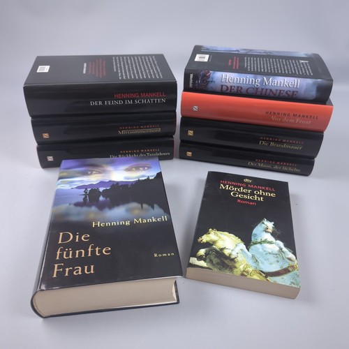 Henning mankell roman krimi - mankell, 9x