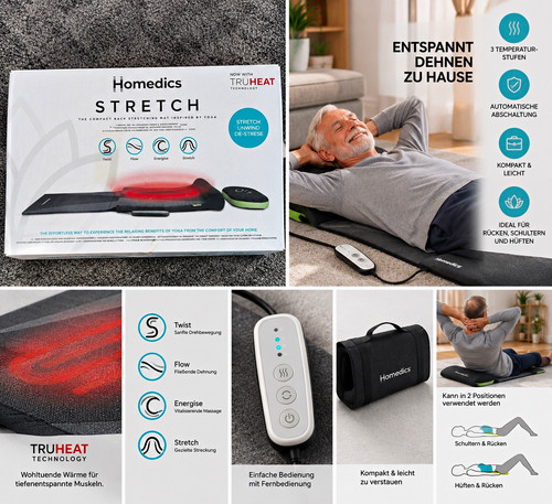 Homedics stretch massagematte - homedics,