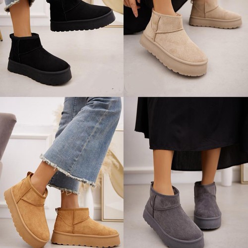 Damenstiefel mit grober sohle - mit,
