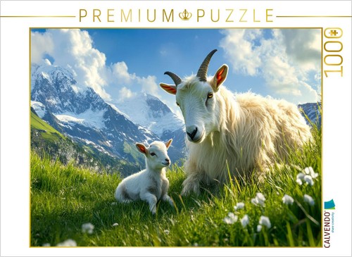 Calvendo puzzle ziegen 1000 - ziegen,