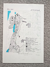 Vintage Government Map of