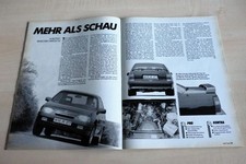 MOT 24/1988 Opel Omega A 2.0i von Irmscher mit 136PS im TEST auf 2 Seiten