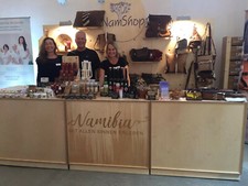 Messestand aus hochwertigem Holz (Multiplex Birke) naturlackiert kaum benutzt