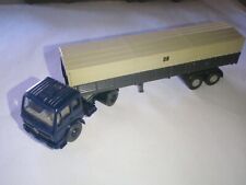 Wiking Mercedes Pritschensattelzug  Aufschrift auf Plane  DB, teils Umbau bei An
