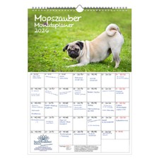 Mopszauber Planer DIN A3