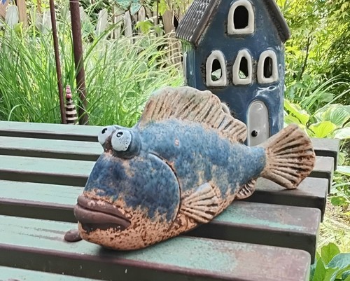 Diverse fische aus keramik - diverse,