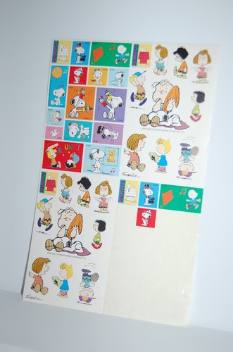 Aufkleber snoopy und freunde - freunde,