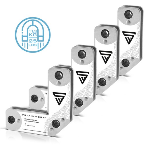 Stahlwerk 4er set magnet - set,