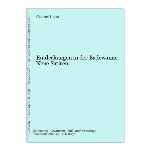 Entdeckungen der badewanne - in,