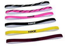 NIKE Haarband Breit 1,5 cm Sportband Fitnessband Fußball Kopfband/N0002545069OS