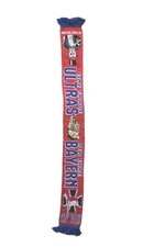 Bayern München Ultras Fußball Schal German Ultras Fußball Memorabilia 2-seitig