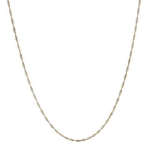 Kordelkette gelbgold 585 14 - kordelkette,