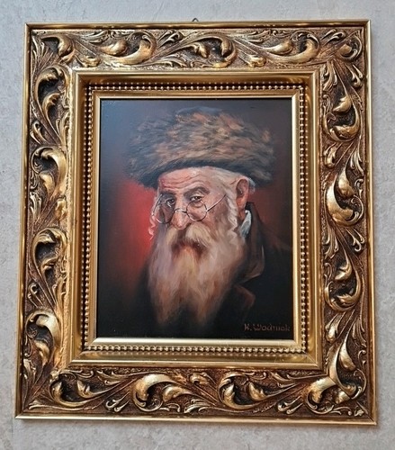 Original ölgemelde rabi - Ölgemelde,