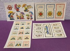 DDR KONVOLUT -ABZIEHBILDER SCHIEBEBILDER- PLANET VERLAG BERLIN VINTAGE OSTALGIE7