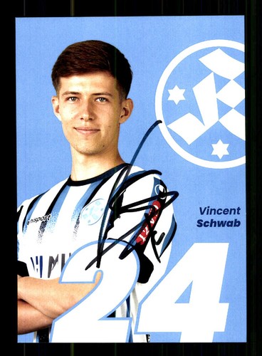 Vincent schwab autogrammkarte - schwab,