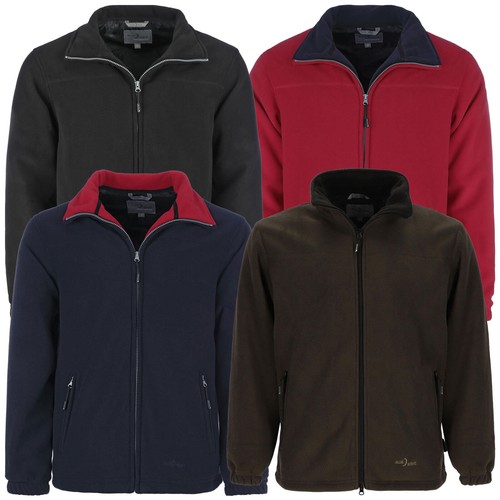 Blue wave herren fleecejacke - blue,