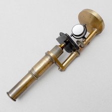 altes Mikroskop Reisemikroskop Messing