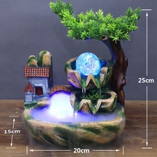 Tisch led wasserfallbrunnen - tisch,