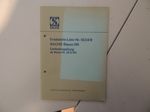 Sachs stamo 100 ersatzteile - -,